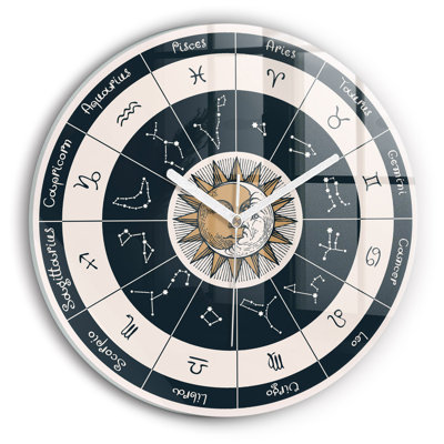 Glass Wall Clock