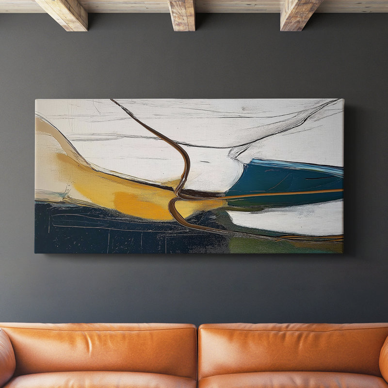 Abstract Series 7 #L-Gallery Wrapped Canvas