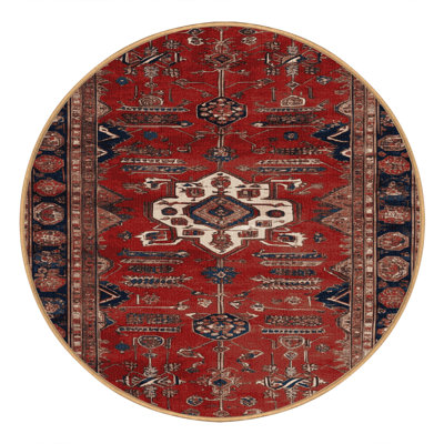 Tapis brun lavable à la machine