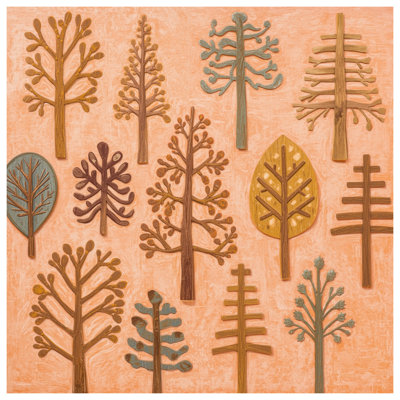 Tapisserie murale «Arbre stylisé»