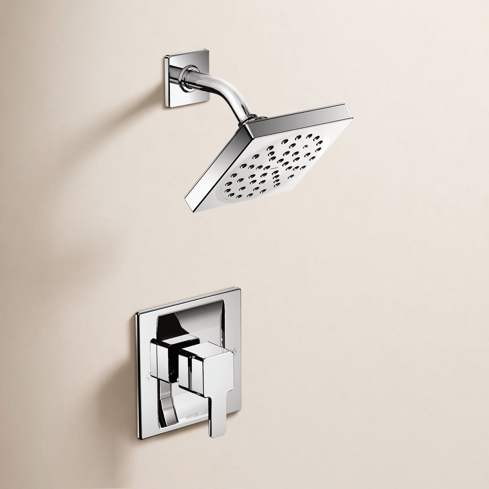 90 Degree Posi-Temp Shower Trim Kit, Valve Required, Chrome