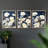 Floral Study  Series  CXXV  -Set Of 3 Framed Giclee Prints -Ready to-1792828451-1792828449
