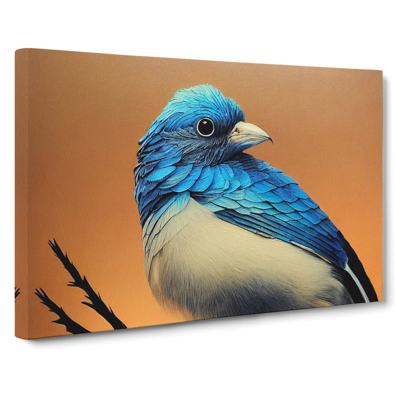 Breathtaking Bird - Wrapped Canvas, 50cm H x 76cm W x 3cm D
