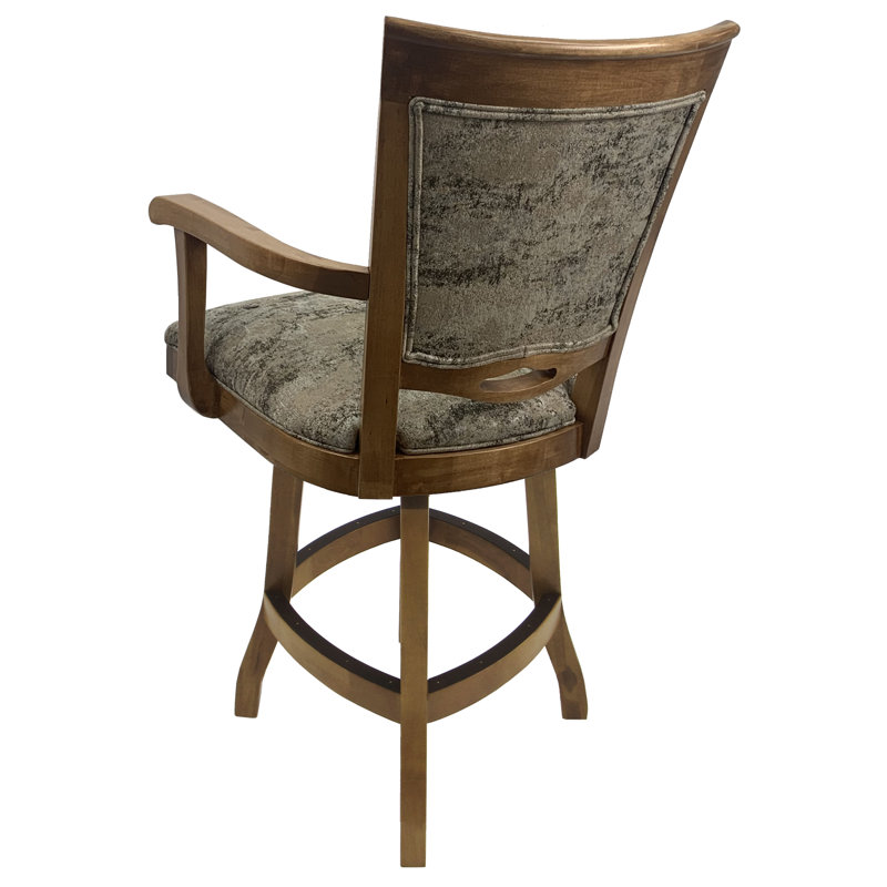 Tabouret de bar pivotant très grand Irminger, Tabouret de comptoir (siège d'une hauteur de 26 p