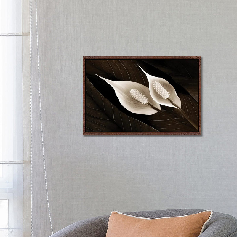 Entry Point - The Swimmer by EdsWatercolours - Gallery-Wrapped Canvas Giclée on Canvas, Wood Framed, 66.04 cm H x 45.72 cm W