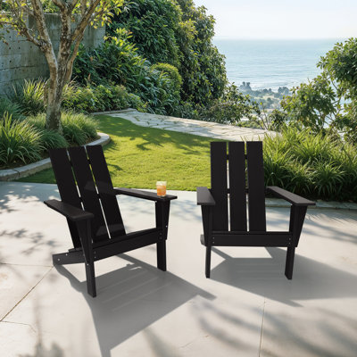 LuXeo Arcadia HDPE Outdoor Adirondack Chair