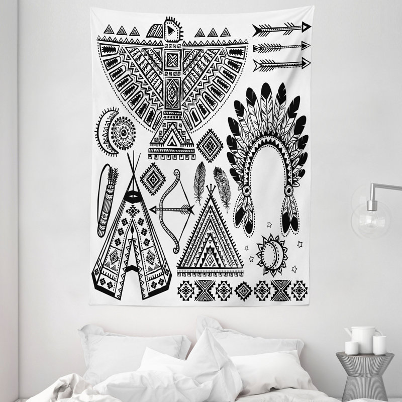 Tapisserie en polyester, H 80 po x l 60 po