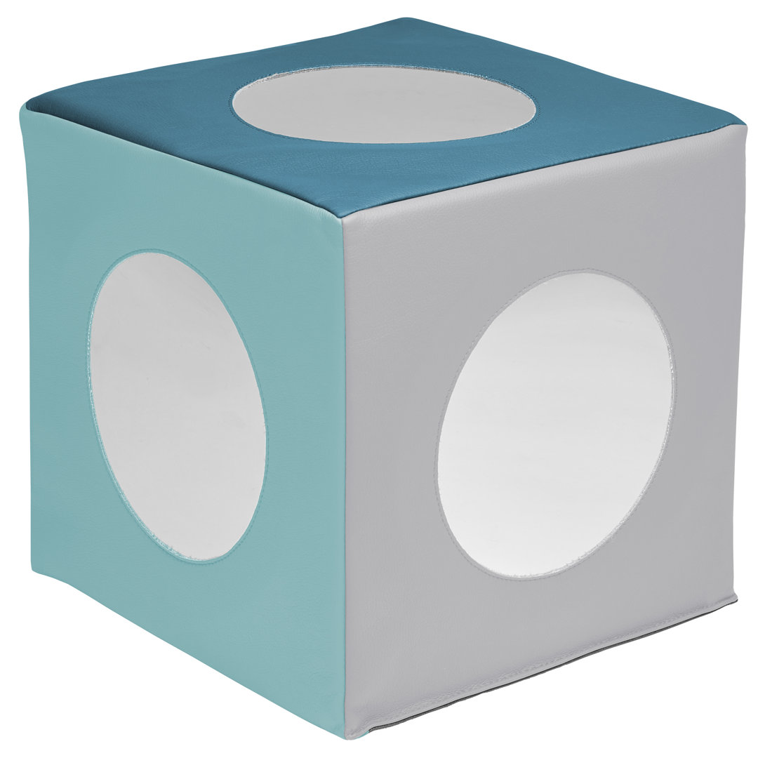 ECR4Kids SoftZone Mirror Cube, Sensory Toy ECR4Kids 