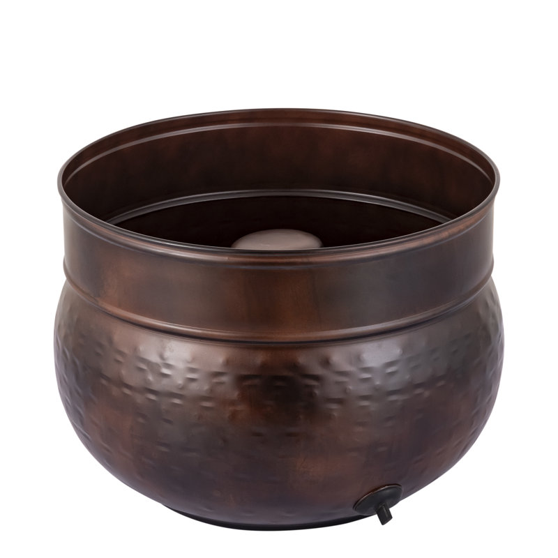 Pot à tuyaux en métal antique Hola