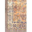 Tapis décoratif jaune à motif tissé rétro-1936894001