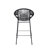 Outdoor Patio Faux Wicker Barstool Set Of 2 With Ergonomic Design And Weather-Resistant PE Construction.-254394818
