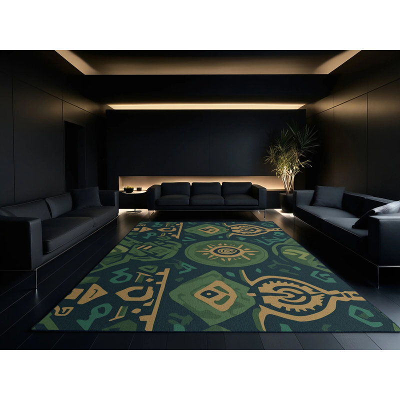 Ancient Navigator Rug, Rectangle 8' x 10'