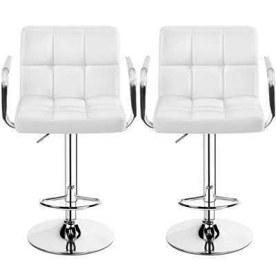 Pete Swivel Adjustable Height Bar Stool