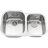 Moore 32'' L Undermount Double Bowl Stainless Steel Kitchen Sink