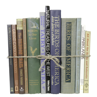 Decorative Books - Vintage Outdoors Oversized Book Bundle - 1 Foot of Books