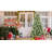 7FT Artificial Christmas Tree with LED Lights & Pine Cones