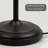 Gage 72" Torchiere Floor Lamp Bronze Finish with Frosted Glass Shade