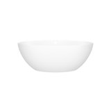 Corvara™ 59" x 32" Freestanding Soaking Bathtub with Overflow Hole