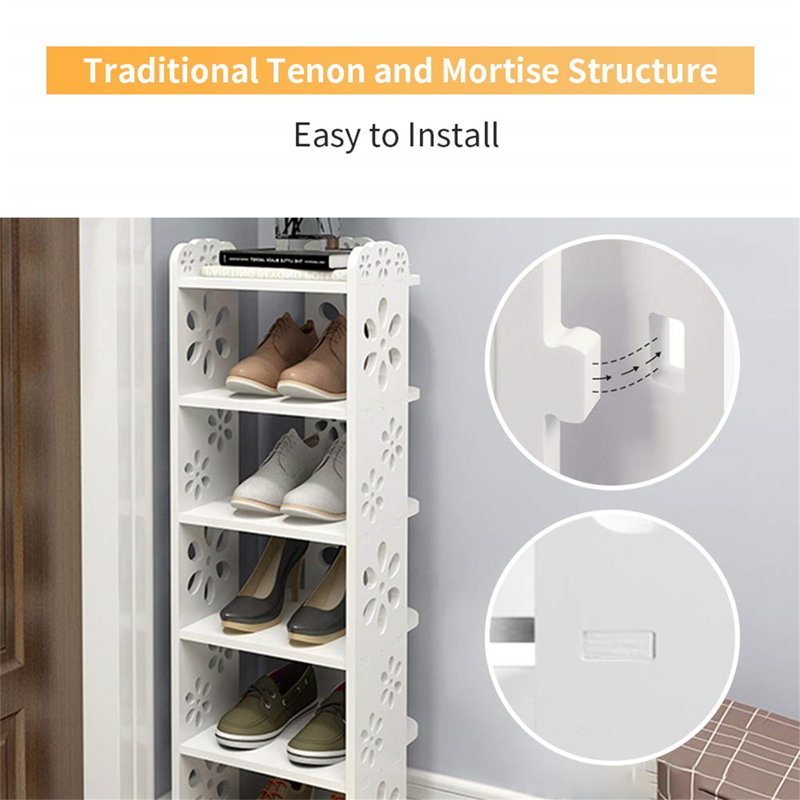 8 Pair Shoe Rack