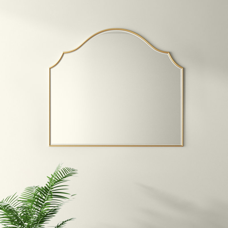 Aleeza Arch Mirror, Gold, 27.5" x 31.5"