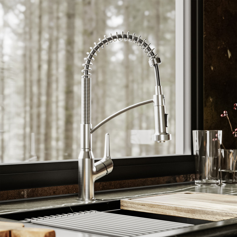 Robinet de cuisine Karran Scottsdale, Acier Inoxydable