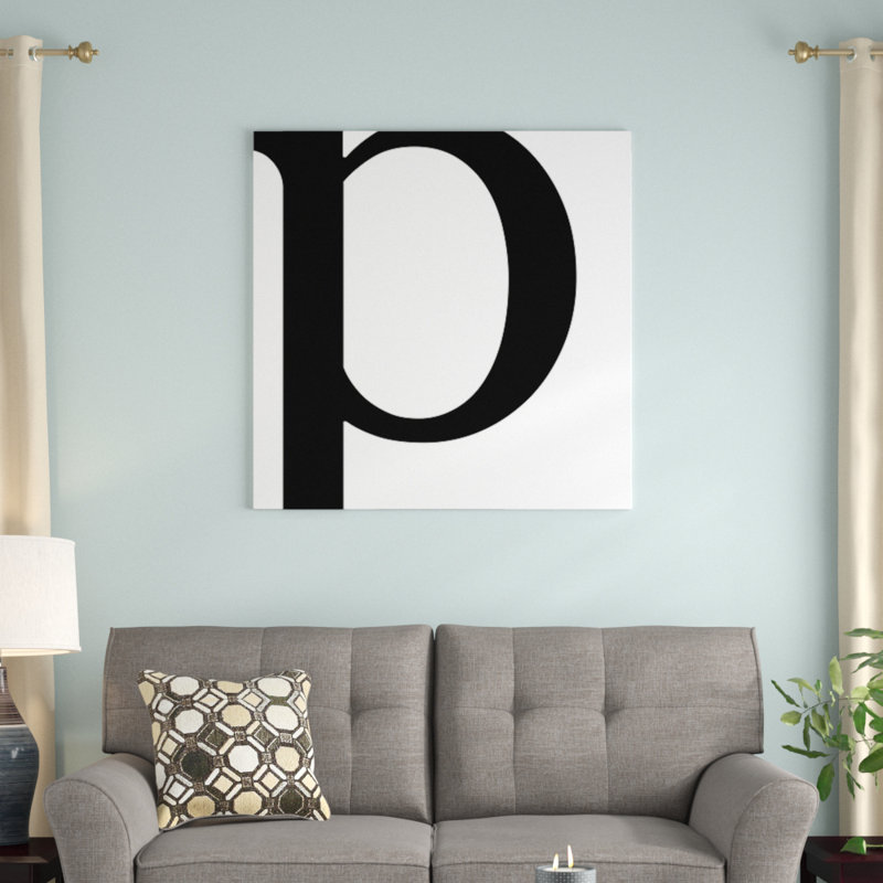 « the type », art textuel sur toile, H 18 po x l 18 po x P 1,5 po, P