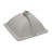 Ruvati 16 x 11-3/4 inch Undermount Bathroom Vanity Sink White Rectangular Porcelain Ceramic with Overflow -