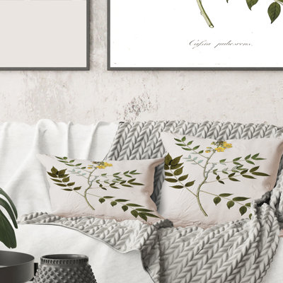 Vintage Botanicals XVIII - coussin traditionnel imprimé