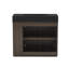 Meuble-lavabo de salle de bain avec lavabo, grand meuble-lavabo autoportant avec rangement pour salle de bain moderne, lavabo à une pièce en quartz noir sans drain ni robinet-130544412-130544413