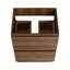Meuble-lavabo moderne avec lavabo simple encastré et 2 tiroirs-106757354