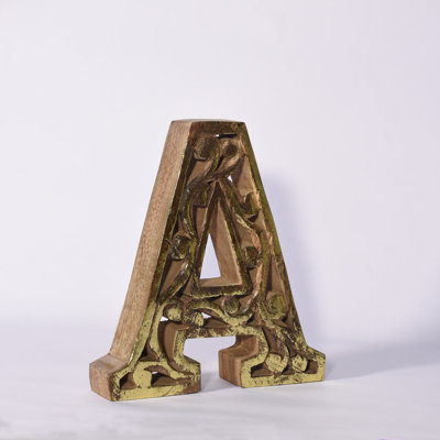 Eastford Text & Numbers Letter Block