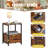 Belisle 22'' Tall 1 - Drawer nightstand and Built-In Outlets-2015190103