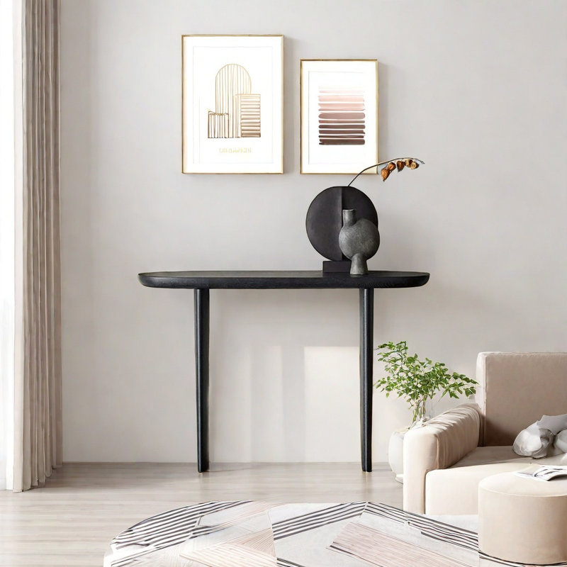Marijean, Black, 31.5" H x 39.37" W x 11.81" D