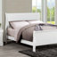 Grand lit-bateau classique avec pieds de support, design élégant Louis Philippe pour une esthétique de chambre intemporelle-2091956448-2091956449