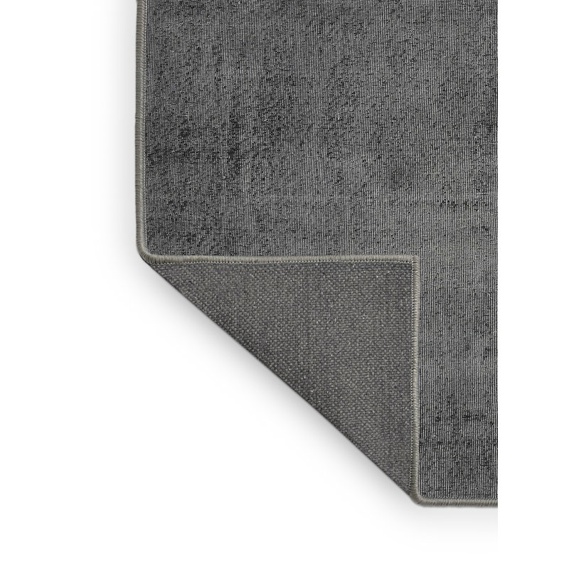 Tapis traditionnel gris anthracite Cattaraugus, Rectangle 2 pi x 5 pi
