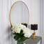 Sasheer - Round Framed Wall Mounted Mirror-1155799109-1155799110