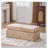 Upholstered Chenille Ottoman-427837856