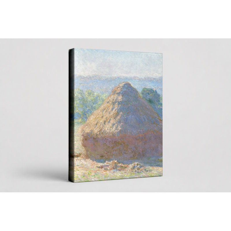Haystacks, End of Summer (1891) - Art mural sur toile, 20" W x 16" H