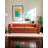 84.25" Modern Tufted Soft Velvet Round Arm Sofa for Living Room-1090130217