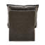 Confortable fauteuil pivotant en chenille gris foncé à 360 degrés pour différentes pièces gris avec fonction de confort-915988112