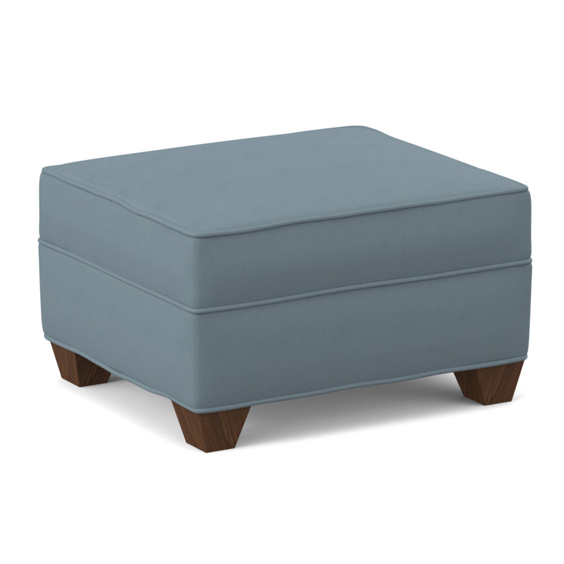 Repose-pieds rectangulaire large de 26 po Phillips, Noyer Montana, Dillon Williamsburg
