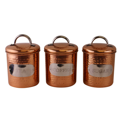 Metal Jar - Set of 3