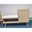 Banc 21 chaussures avec style naturel et cadre de rangement spacieux