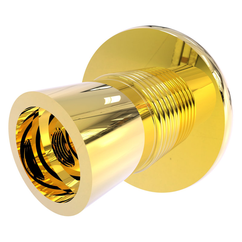 Supports de rideau de douche Goble, Laiton poli
