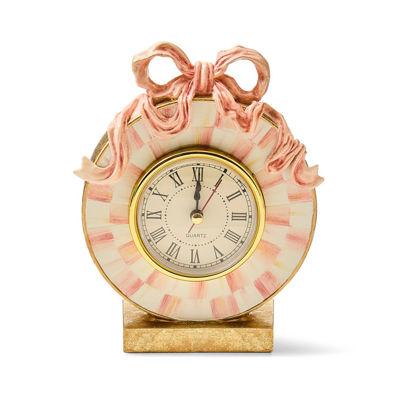 It's All About The Bow Desk Clock