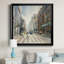City View - Reproduction d'art sur toile encadrée-856407-856405