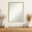 Miroir mural Incline Light Gold-119441030