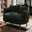 Canapé moderne en velours vert 45,67 po