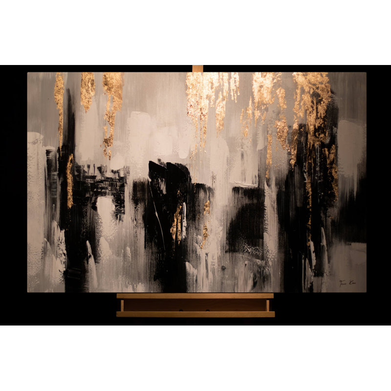 Shooting Upwards Hand Painted Acrylic Painting