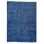 Tapis bleu 8 x 10 Porcaro
